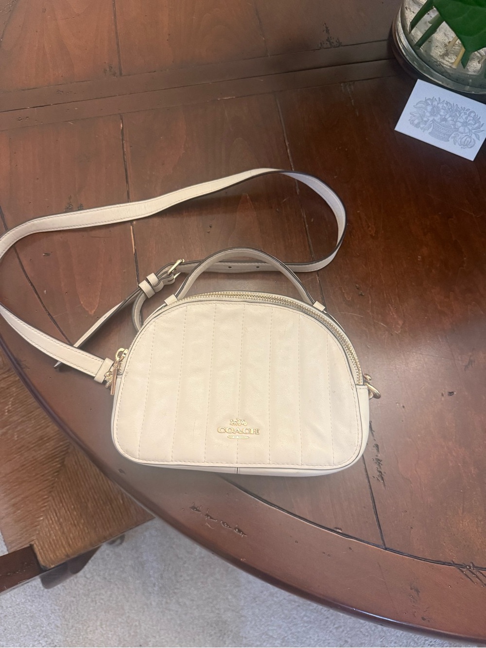 Coach Quilted Serena Crossbody USED